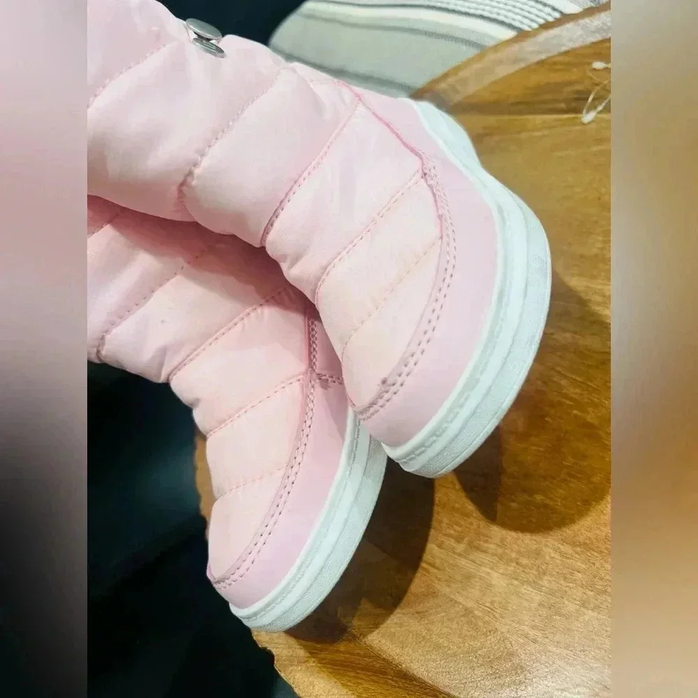 London Fog Boots size 11 like new pink color
